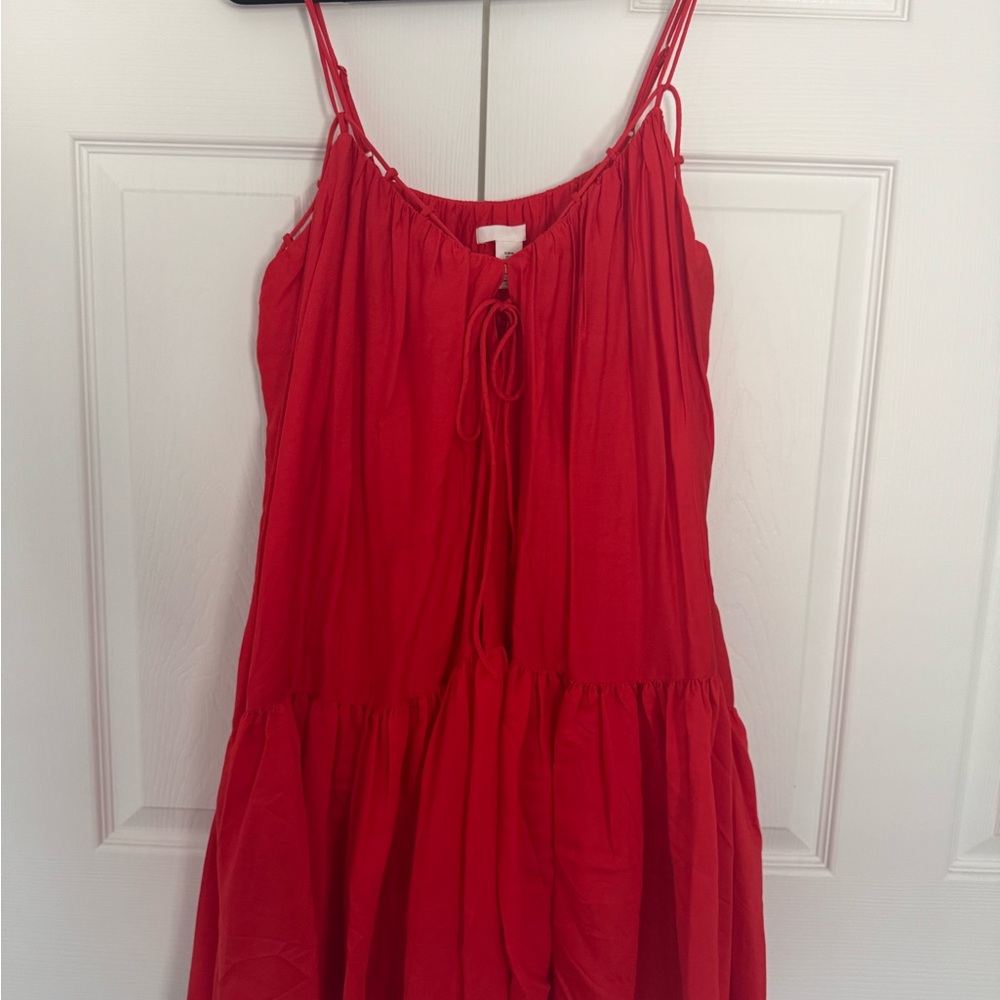 H&M Bright Red Dress